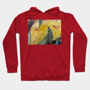 Sunshine Yellow Gum Flowers Hoodie